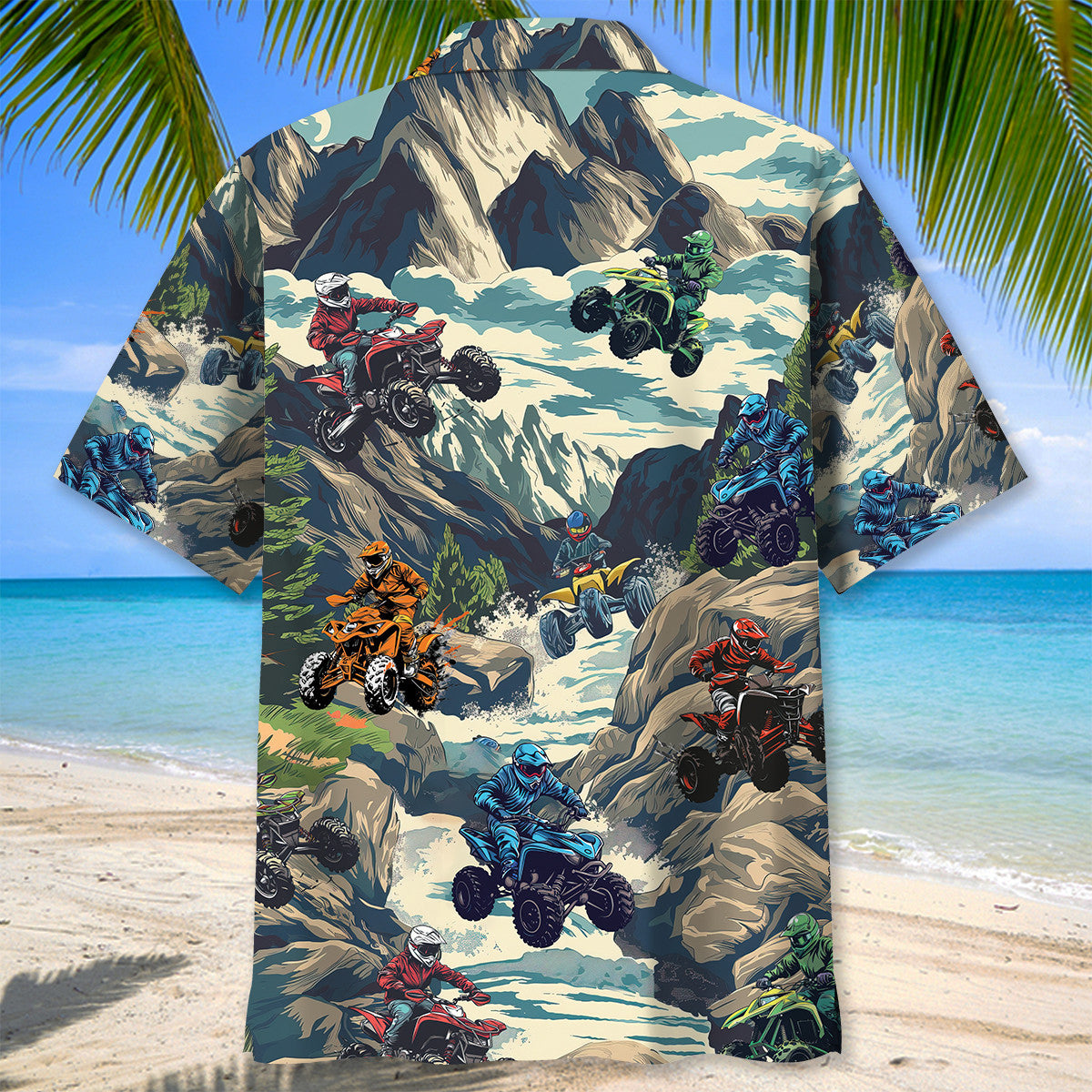 ATV Motocross Rocky Mountain Hawaiian Shirt