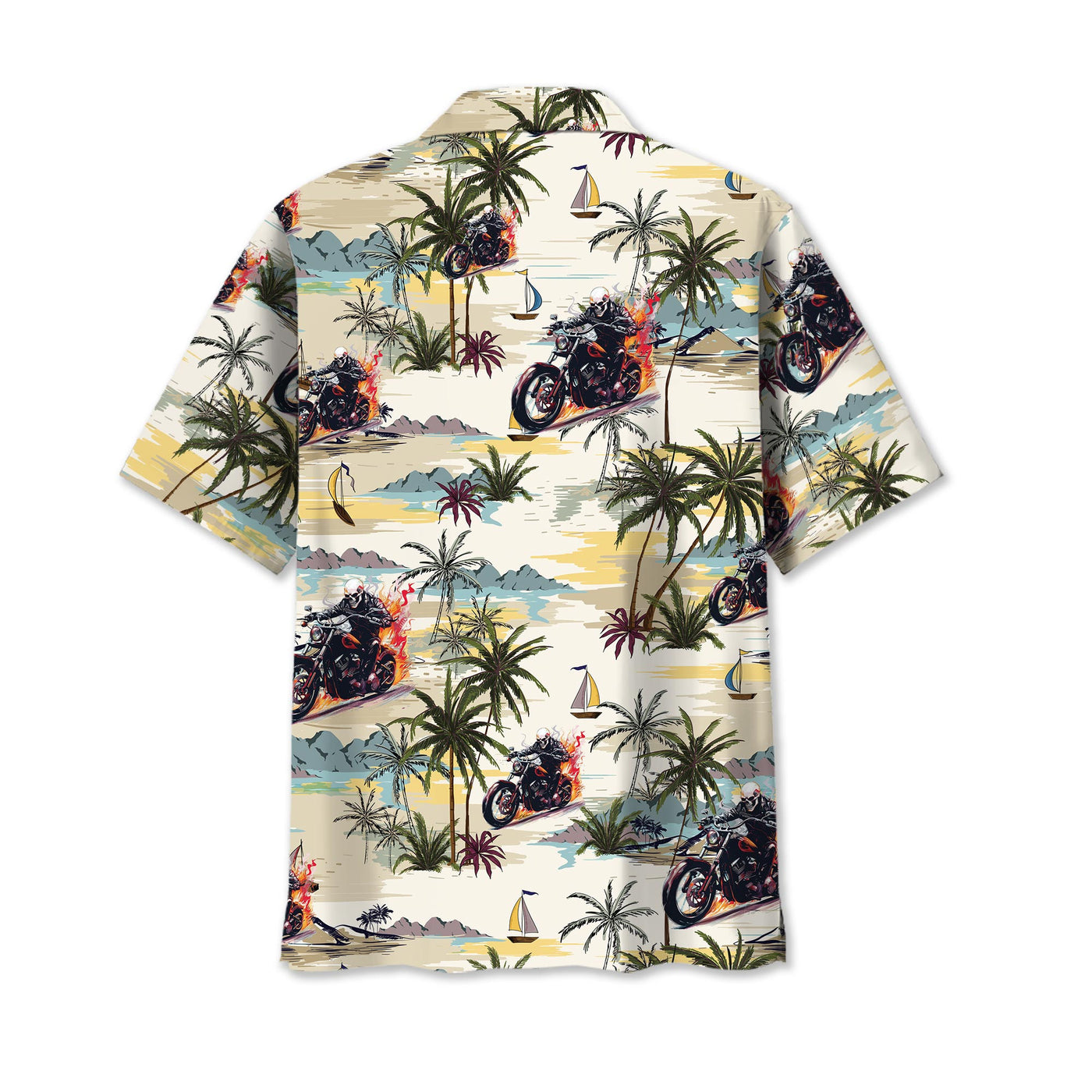 Tropical Biker Hawaiian Shirt