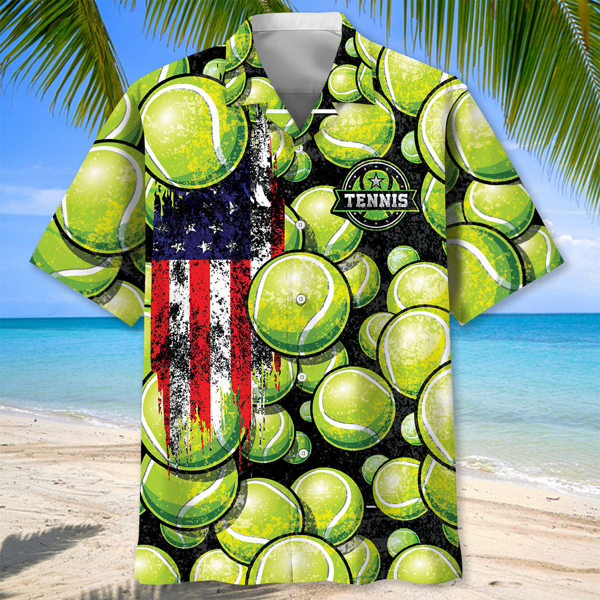 US Tennis Hawaiian Shirt