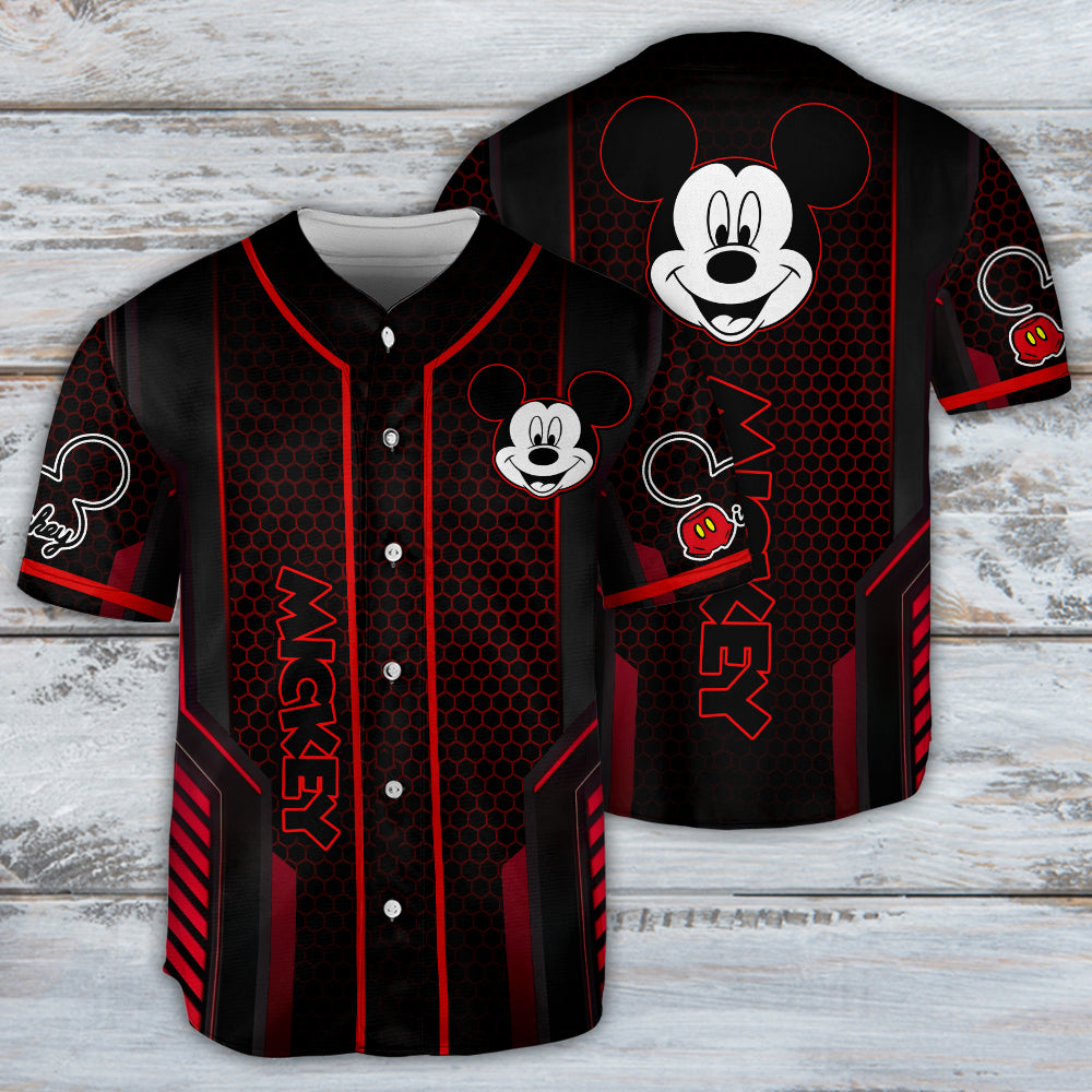 Mickey Mouse Disney Hive 123456 Gift For Lover Baseball Jersey