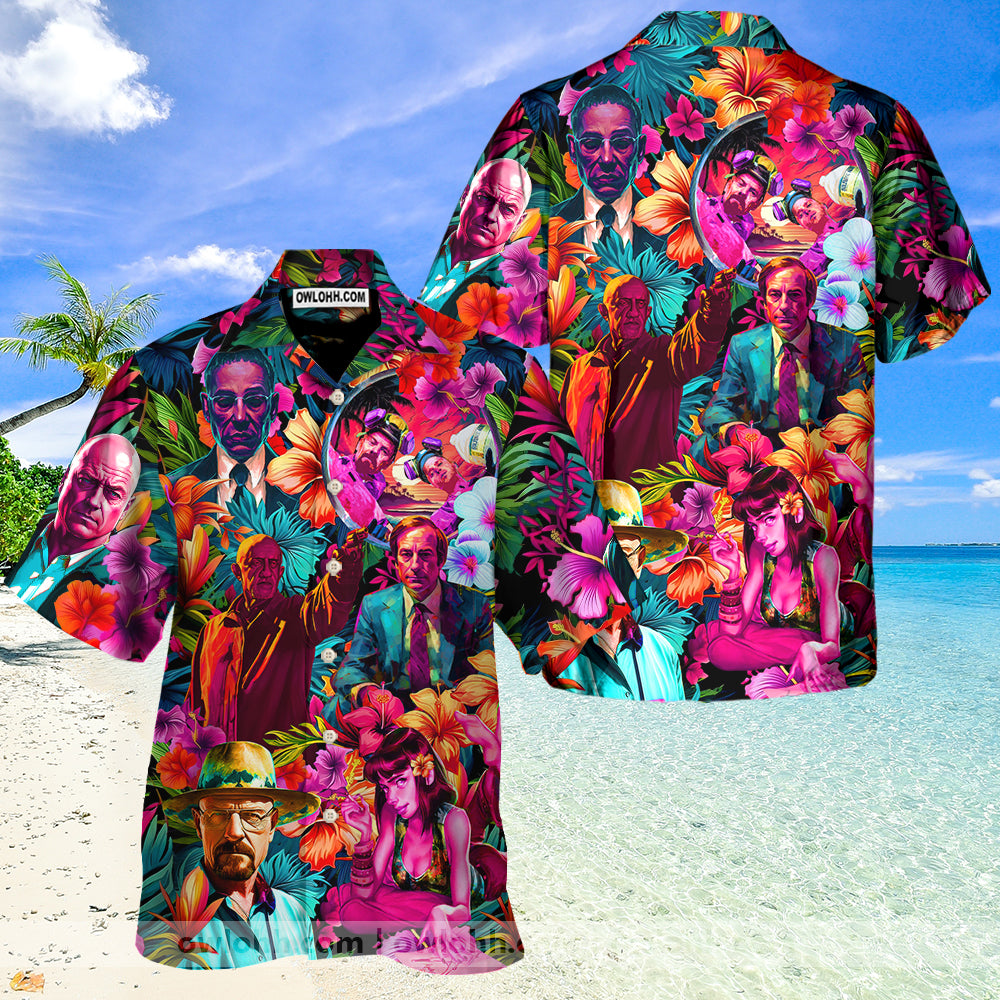 Breaking Bad Synthwave Tropical Summer Special - Hawaiian Shirt