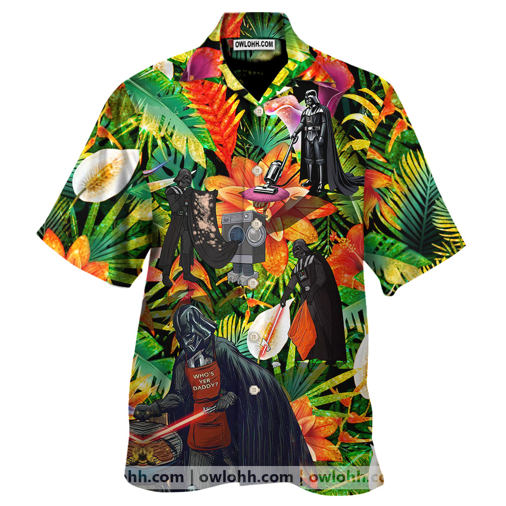 Starwars #1 DAD Darth Vader Tropical - Hawaiian Shirt