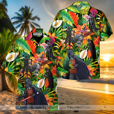 Starwars #1 DAD Darth Vader Tropical - Hawaiian Shirt