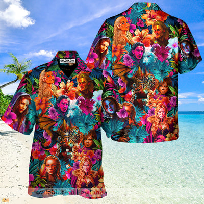Game Of Thrones Synthwave Tropical Summer Special - Hawaiian Shirt