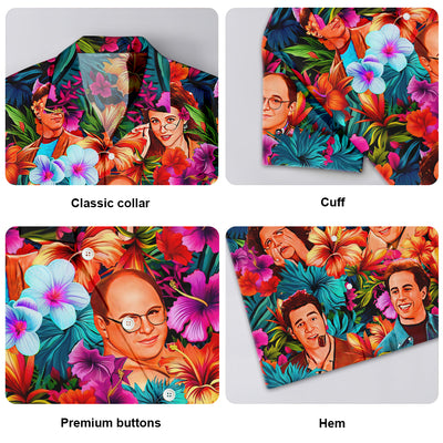 Seinfeld Synthwave Tropical Summer Special - Hawaiian Shirt