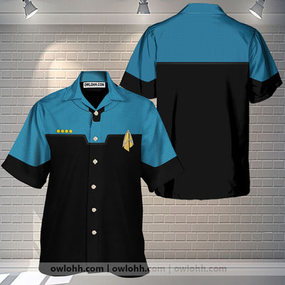 Star Trek Starfleet Sciences Uniform Cool - Hawaiian Shirt