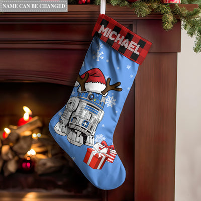 Christmas Star Wars R2-D2 Love The Giver More Than The Gift Personalized - Christmas Stocking