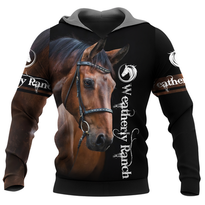Horse Love Strong Brown Style For Ray - Hoodie