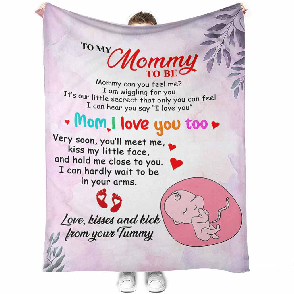 Family To My Mommy I Love You - Flannel Blanket - Owls Matrix LTD