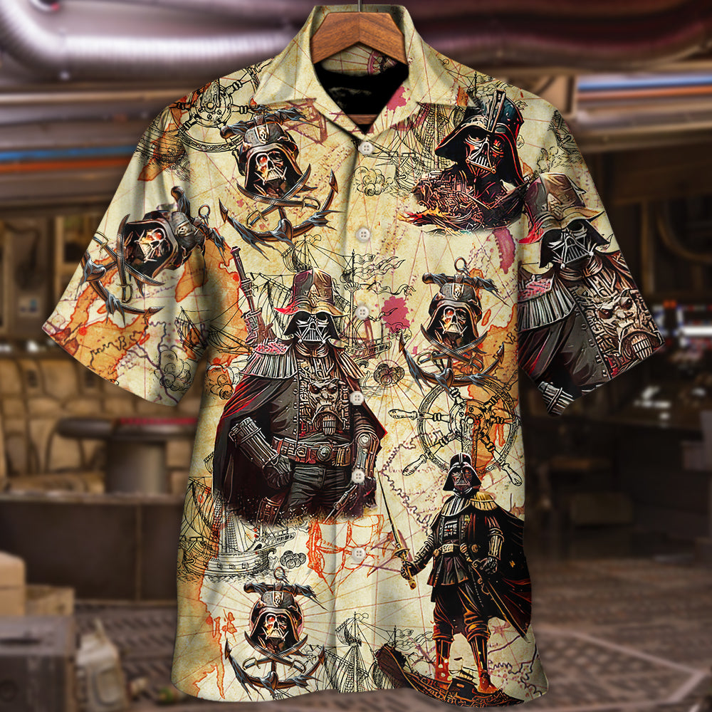 Star Wars Darth Vader Pirates - Hawaiian Shirt For Men, Women, Kids - Owl Ohh-Owl Ohh