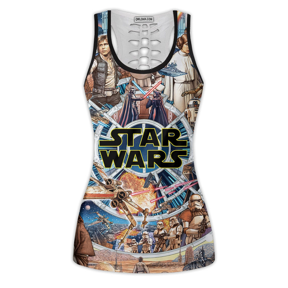 Starwars Fighting In Galaxy - Tank Top Hollow