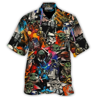 Starwars Highly Illogical Pattern - Hawaiian Shirt