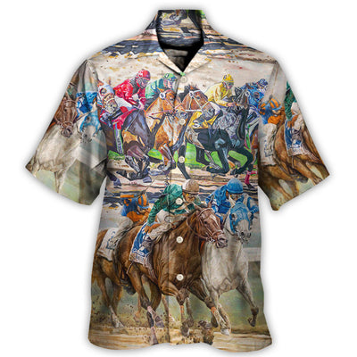 Horseback Riding All I Care About Is My Horse And May Be 3 People - Hawaiian Shirt