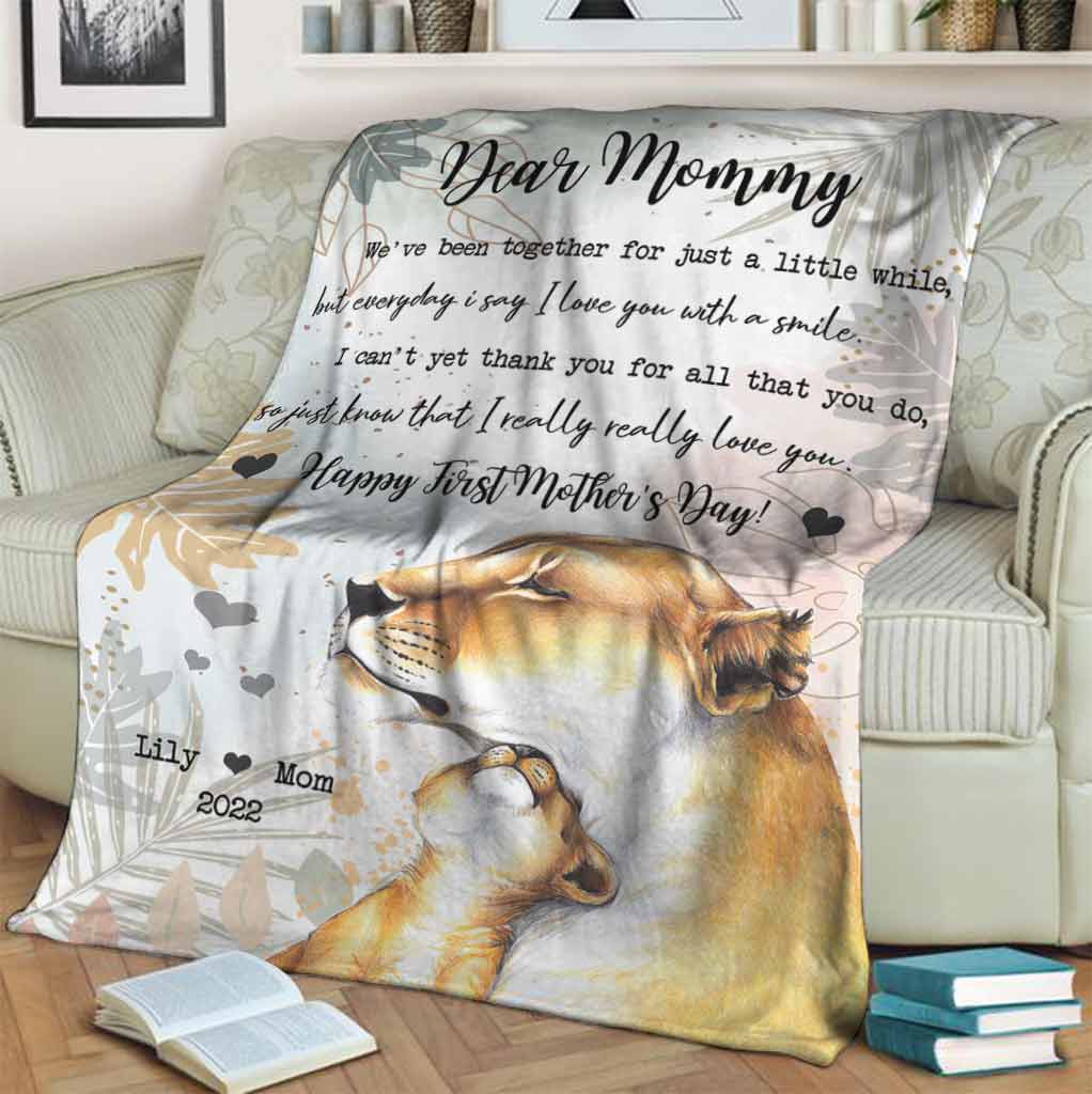 Lion Forever And Ever Personalized Style - Flannel Blanket - Owls Matrix LTD