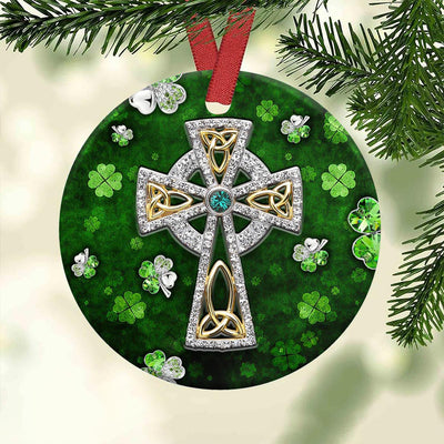 Irish Jewelry Green Style - Circle Ornament - Owls Matrix LTD