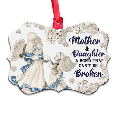 Family Mother And Daughter Lovely - Horizontal Ornament - Owls Matrix LTD