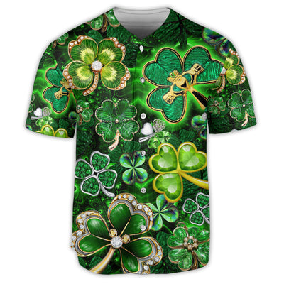 S Irish Wishing You Irish Luck - Baseball Jersey - Owls Matrix LTD