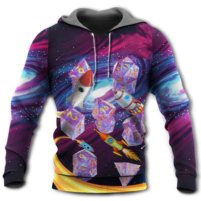Unisex Hoodie / S D20 Galaxy Where Are Space Ship Going - Hoodie - Owls Matrix LTD