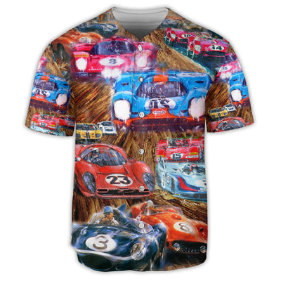 Car Racing Fast And Furious Love Racing - Baseball Jersey - Owls Matrix LTD