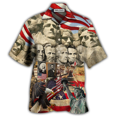 Hawaiian Shirt / Adults / S America History Freedom, Is Life So Dear Or Peace So Sweet - Hawaiian Shirt - Owls Matrix LTD