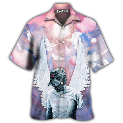 Hawaiian Shirt / Adults / S Amputee God Bless You Always - Hawaiian Shirt - Owls Matrix LTD