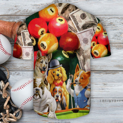Dog Funny Life Funny Style - Baseball Jersey - Owls Matrix LTD