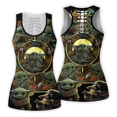 Starwars Baby Yoda In Your Area - Tank Top Hollow