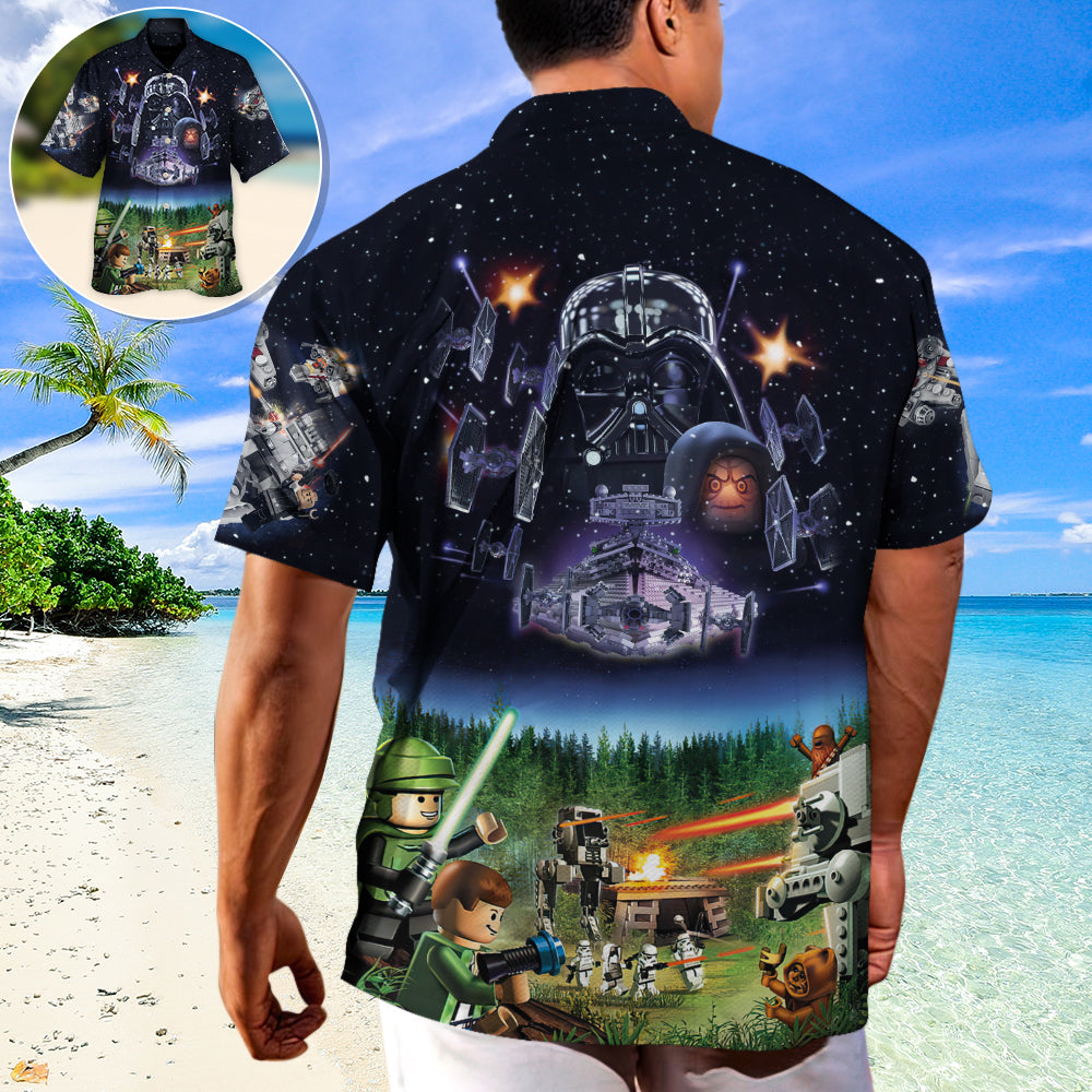 Star Wars Lego It's a Trap! - Hawaiian Shirt