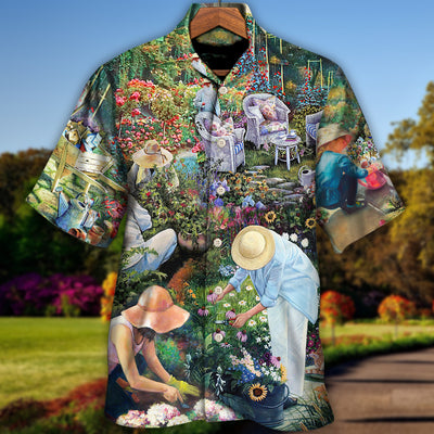 Gardening To Plant A Garden Is To Believe In Tomorrow - Hawaiian Shirt