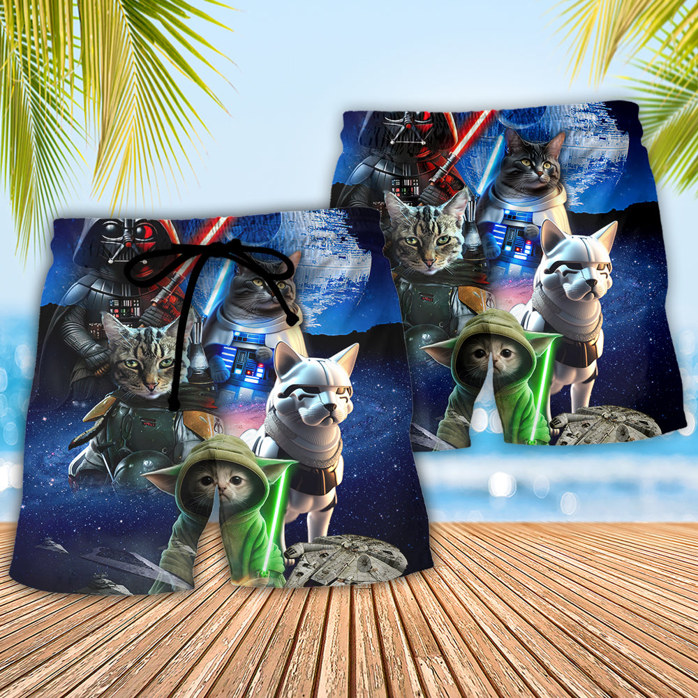 Star Wars Cat All Star - Beach Short