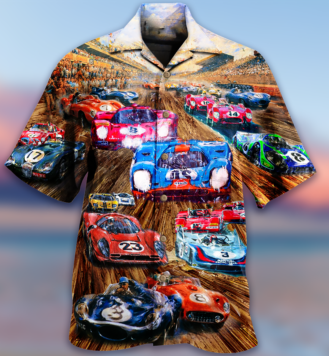 Car Racing Fast And Furious Style - Hawaiian Shirt - Owls Matrix LTD