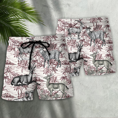 Goat Tropical Style - Beach Short - Owls Matrix LTD