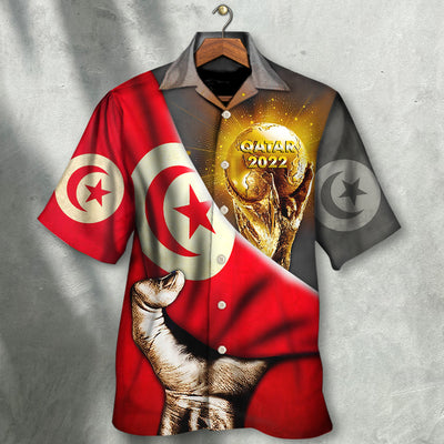 World Cup Qatar 2022 Tunisia Will Be The Champion - Hawaiian Shirt - Owls Matrix LTD