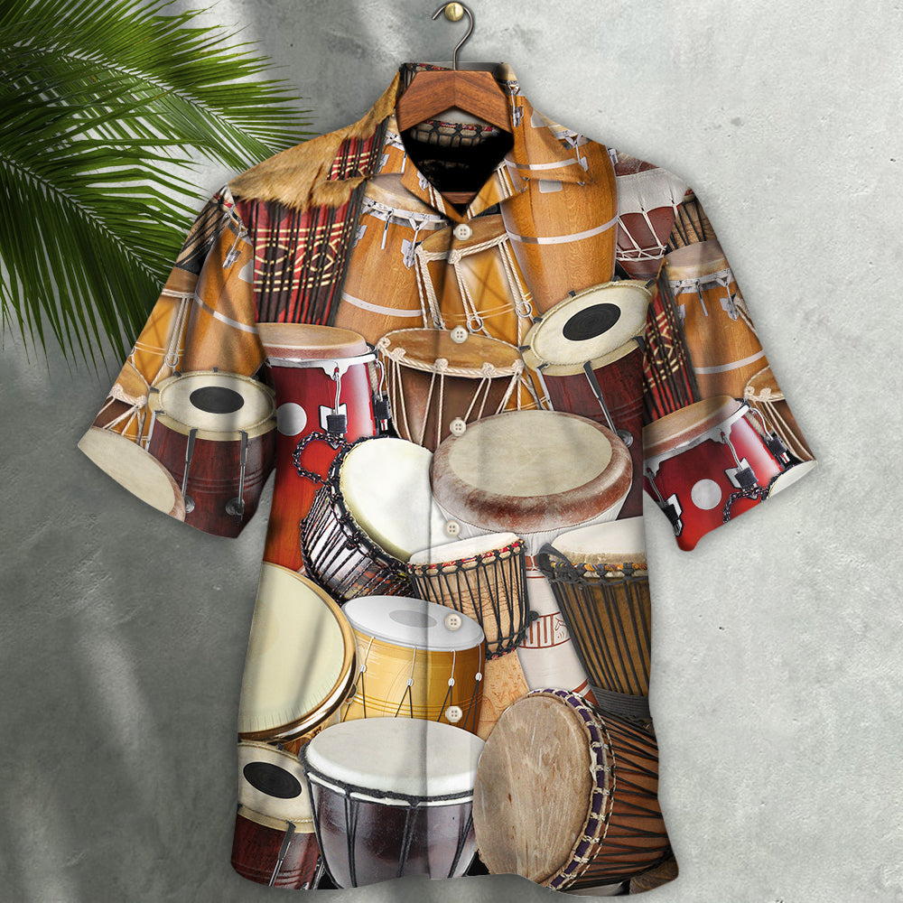Drum It's Not A Hobby It's A Lifestyle - Hawaiian Shirt - Owls Matrix LTD