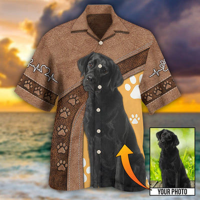 Dog Paw Various Style Custom Photo Personalized - Hawaiian Shirt - Owls Matrix LTD