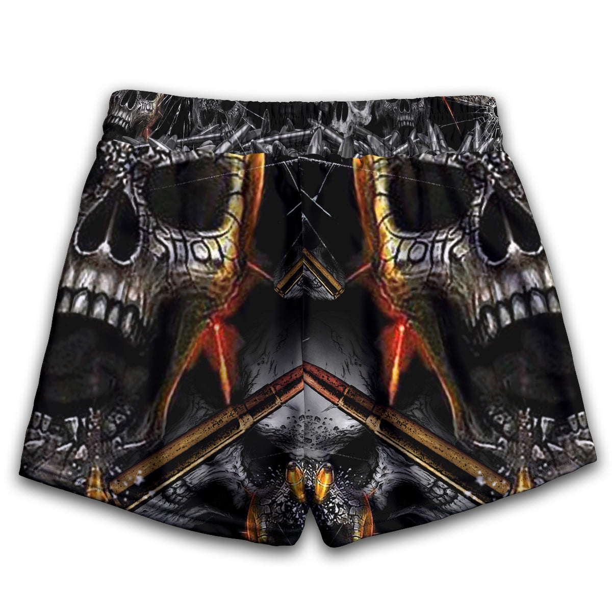 Skull Oh My Skull Cool - Women's Casual Shorts - Owls Matrix LTD