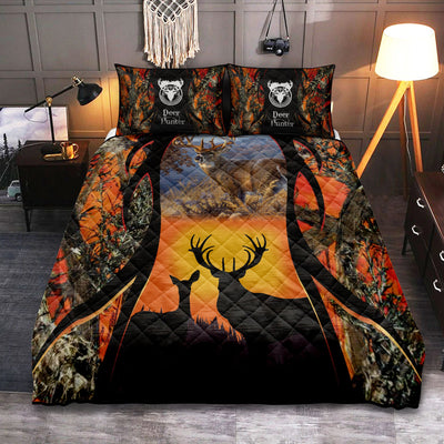 Hunting Love Deer Hunter - Quilt Set - Owls Matrix LTD
