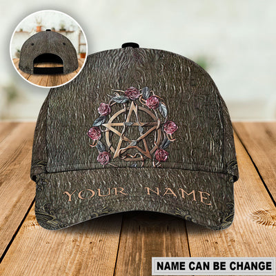 Witch Mystical Witch Circle Rose Personalized - Classic Cap - Owls Matrix LTD