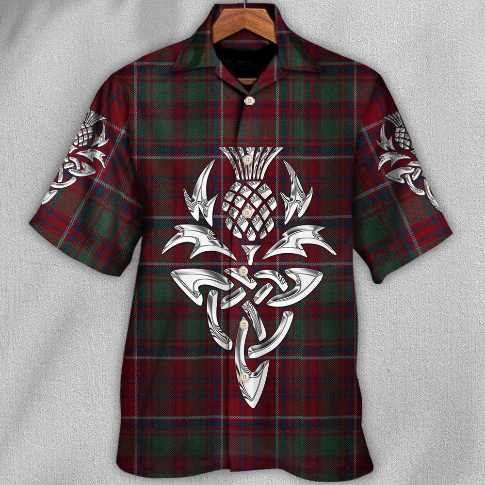Scottish Tartan Amazing Style - Hawaiian Shirt - Owls Matrix LTD
