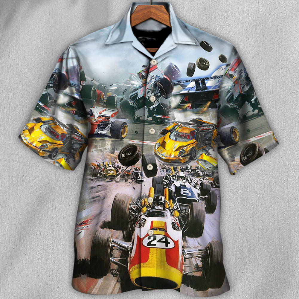 Car Racing Fast Style - Hawaiian Shirt - Owls Matrix LTD