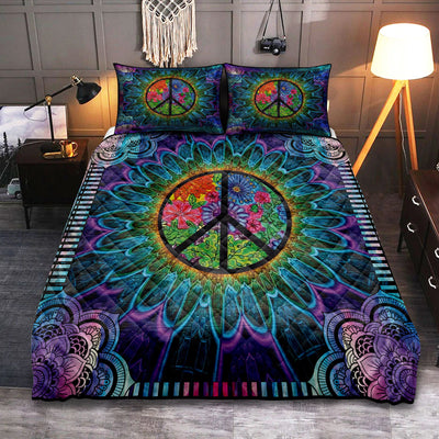 Hippie Amazing Fullcolor Style - Quilt Set - Owls Matrix LTD