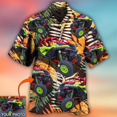 Car Polaris Pro Tropical Custom Photo - Hawaiian Shirt - Owls Matrix LTD