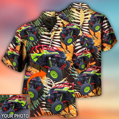Car Polaris Pro Tropical Custom Photo - Hawaiian Shirt - Owls Matrix LTD