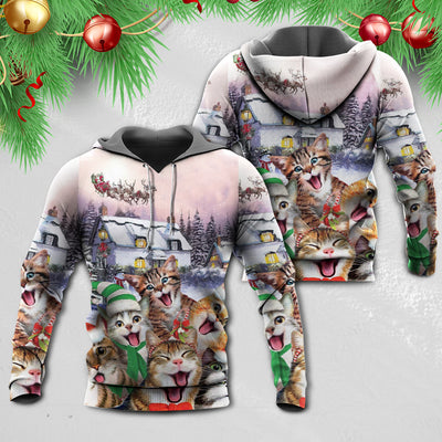 Christmas Cat I'm The Only One You Need - Hoodie - Owls Matrix LTD