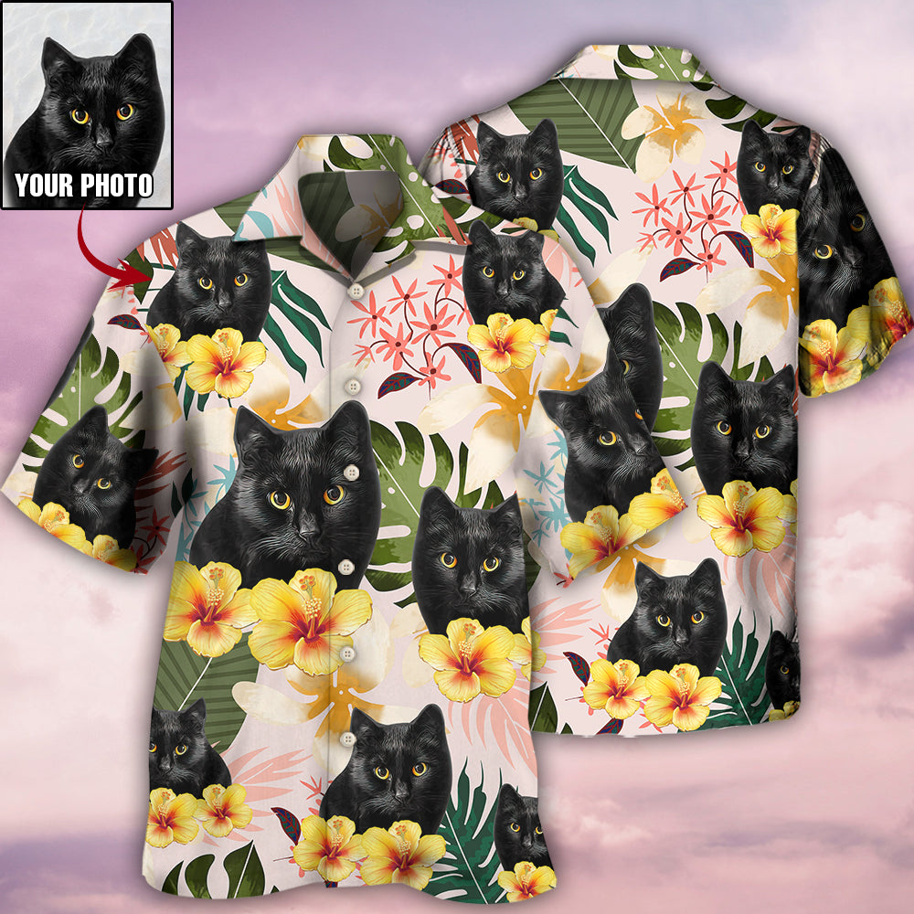 Cat Tropical Various Style Custom Photo - Hawaiian Shirt - Owls Matrix LTD
