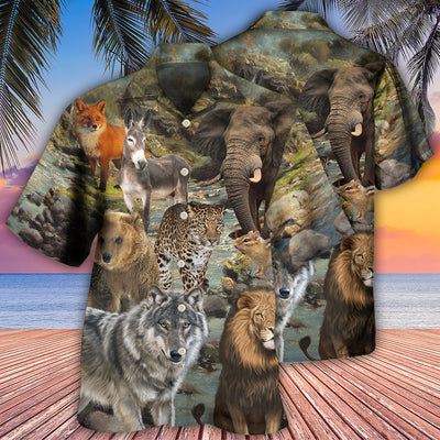 Animals The Beauty Of Animals - Hawaiian Shirt - Owls Matrix LTD