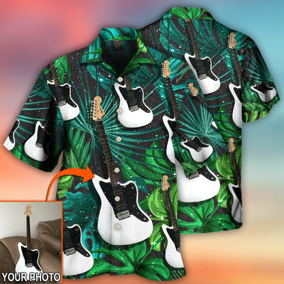 Guitar Various Style Tropical Custom Photo - Hawaiian Shirt - Owls Matrix LTD