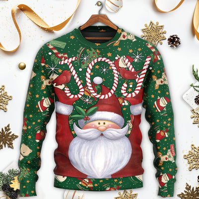 Christmas Santa Claus Lover Joy - Sweater - Ugly Christmas Sweaters - Owls Matrix LTD
