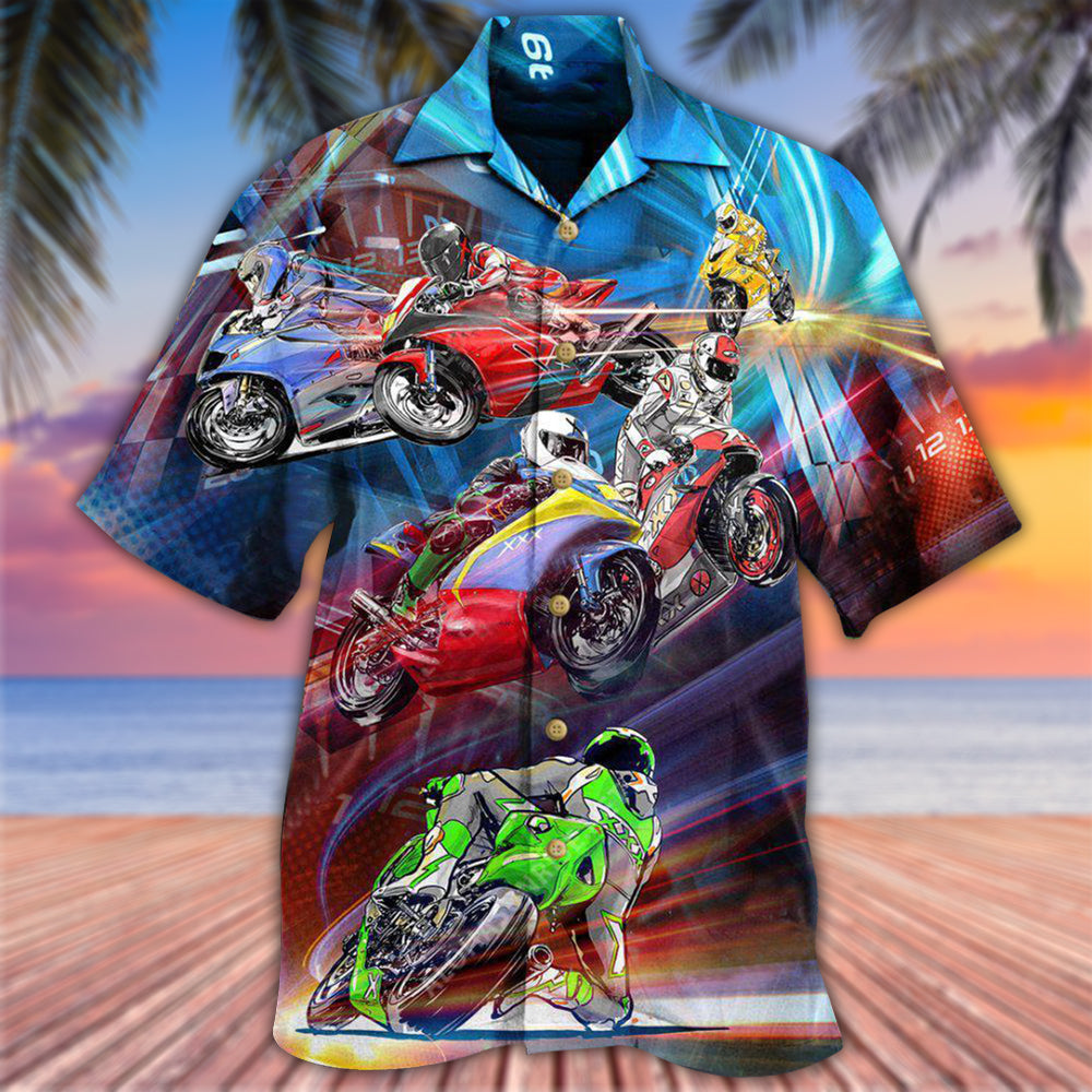 Motorcycle Amazing Cool Racing - Hawaiian Shirt - Owls Matrix LTD