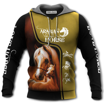 Unisex Hoodie / S Arabian Horse Amazing Style - Hoodie - Owls Matrix LTD